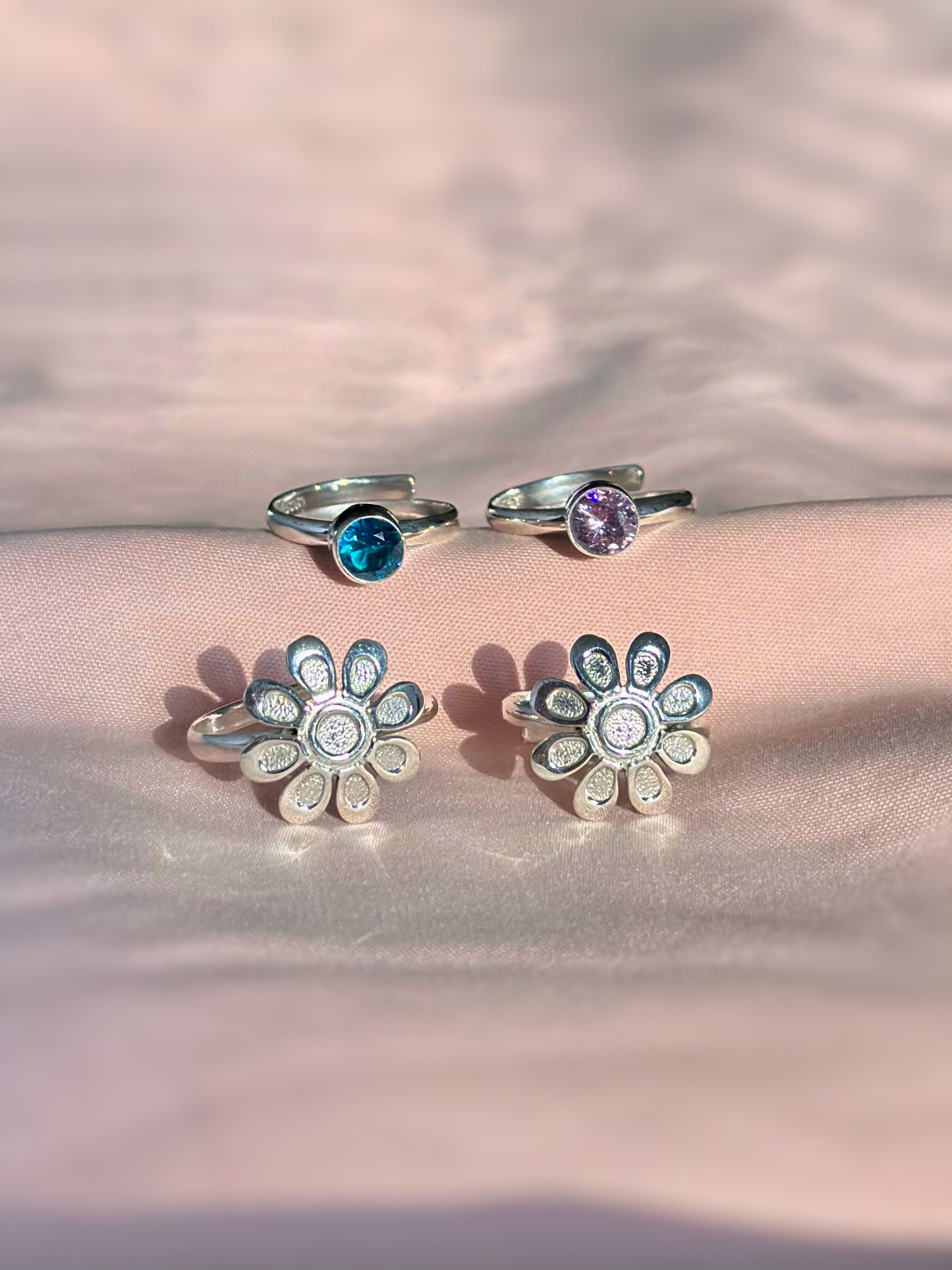 Mix de anillos "Chimalxóchitl" - Varios Colores