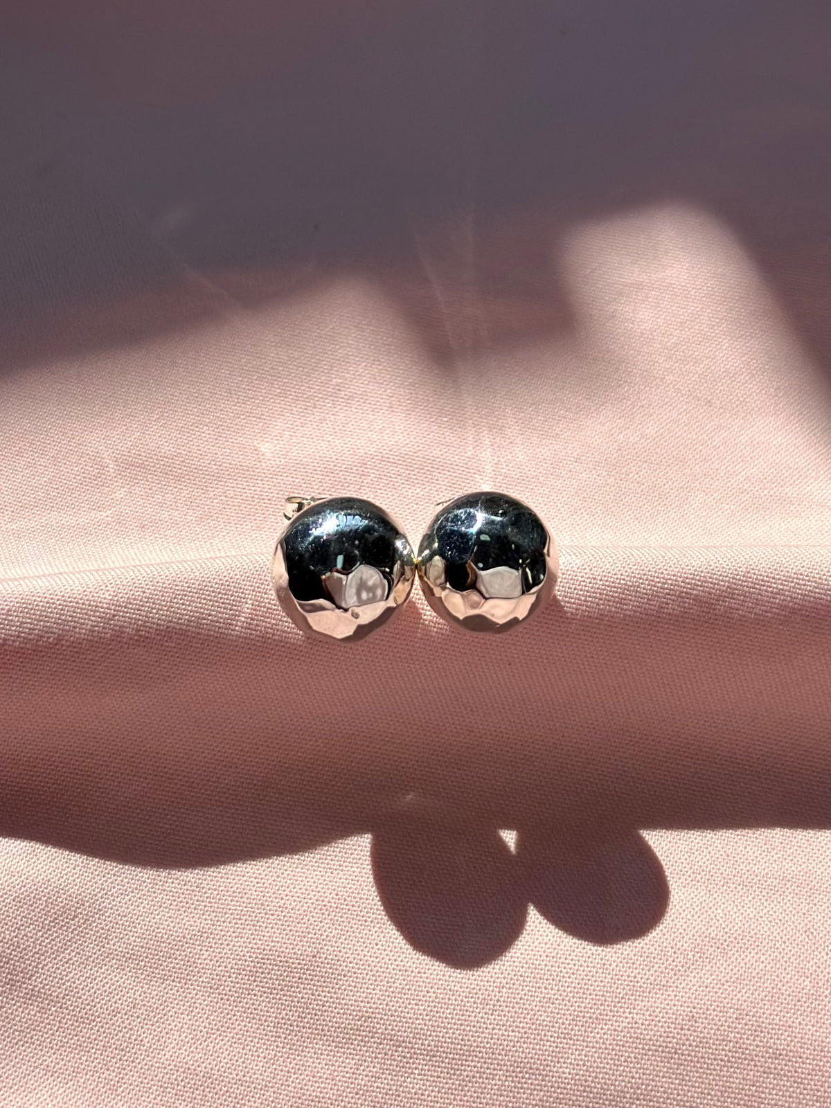 Aretes "Tlachco" / Talla G - Martillado