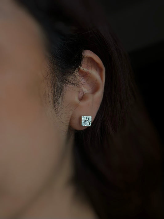 Aretes "Qua" MINIS - Martillados
