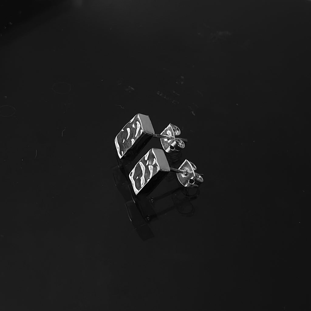 Aretes "Via" MINIS - Martillado
