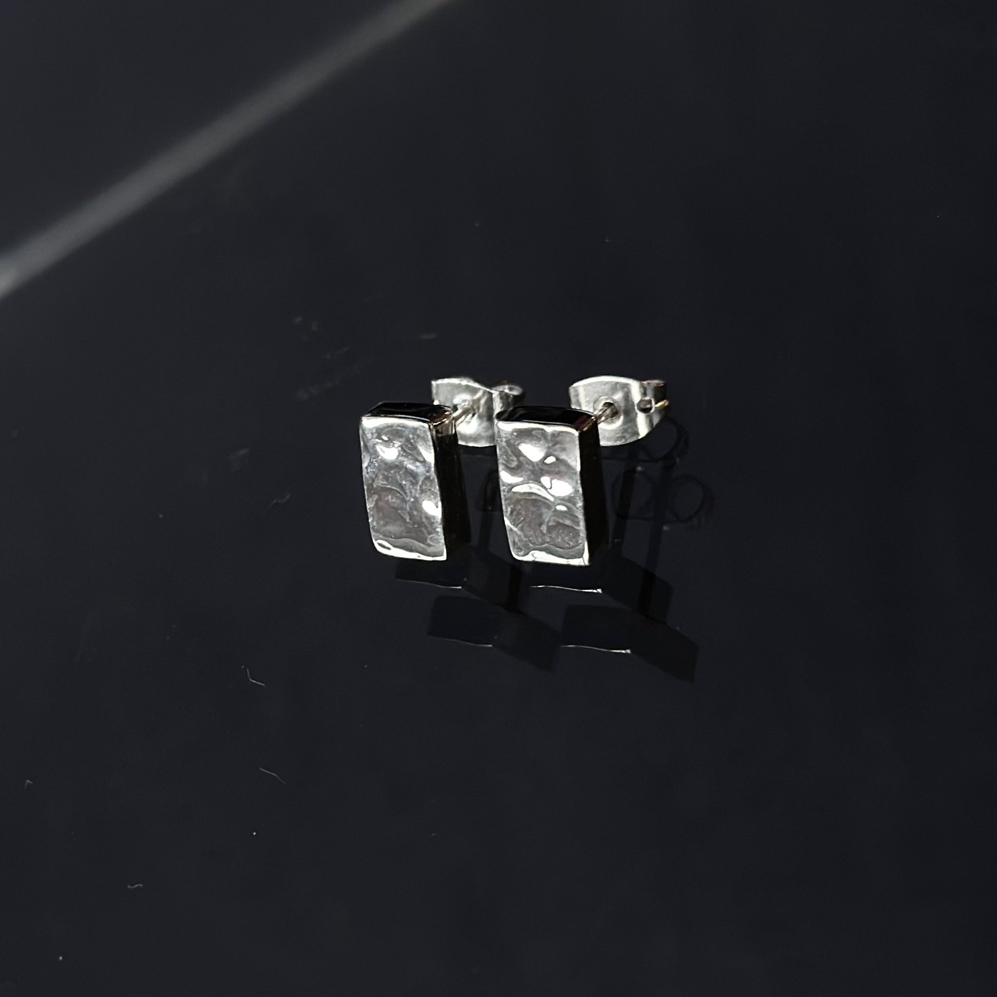 Aretes "Via" MINIS - Martillado