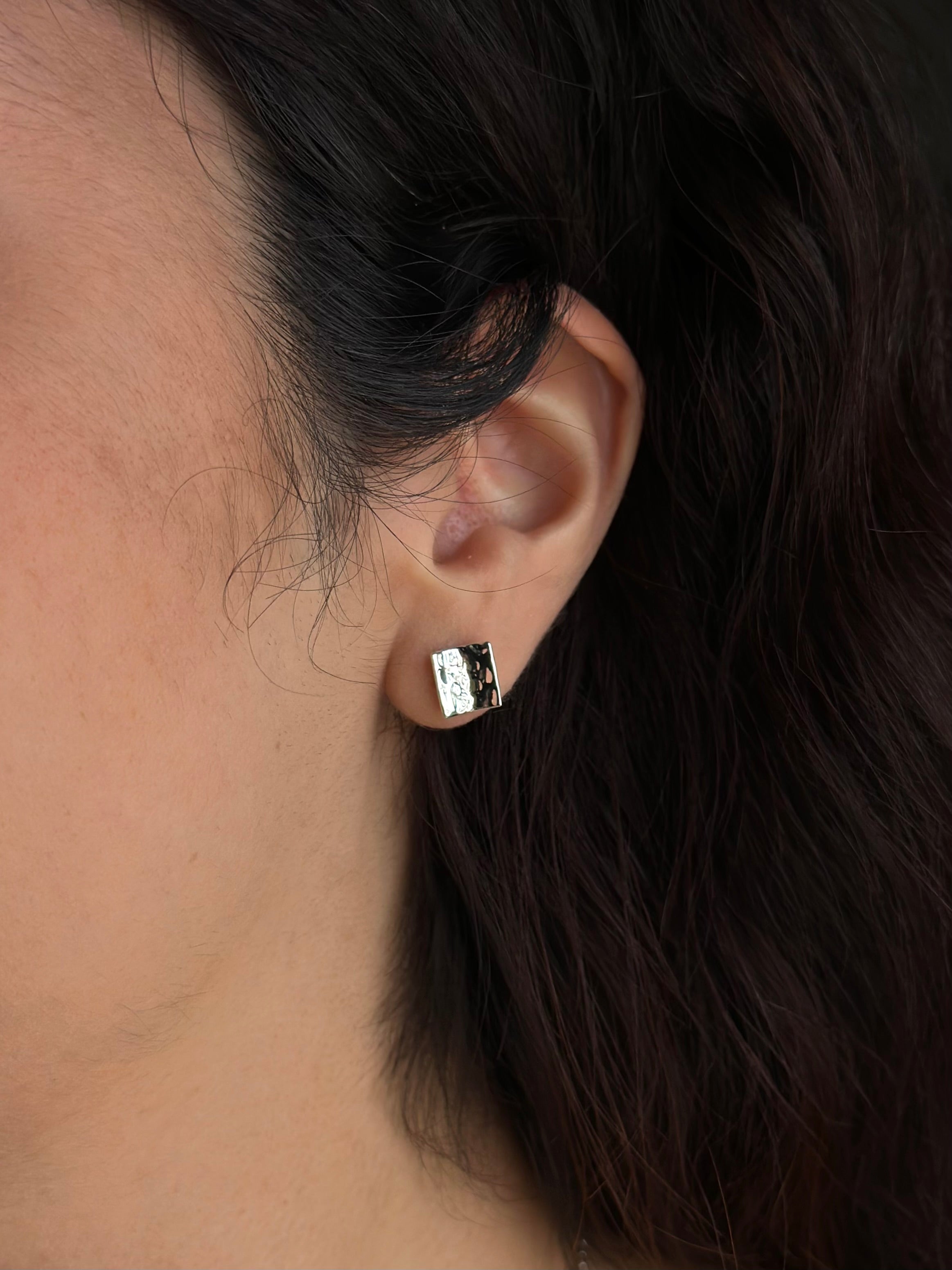 Aretes "Neén" MINIS - Martillados