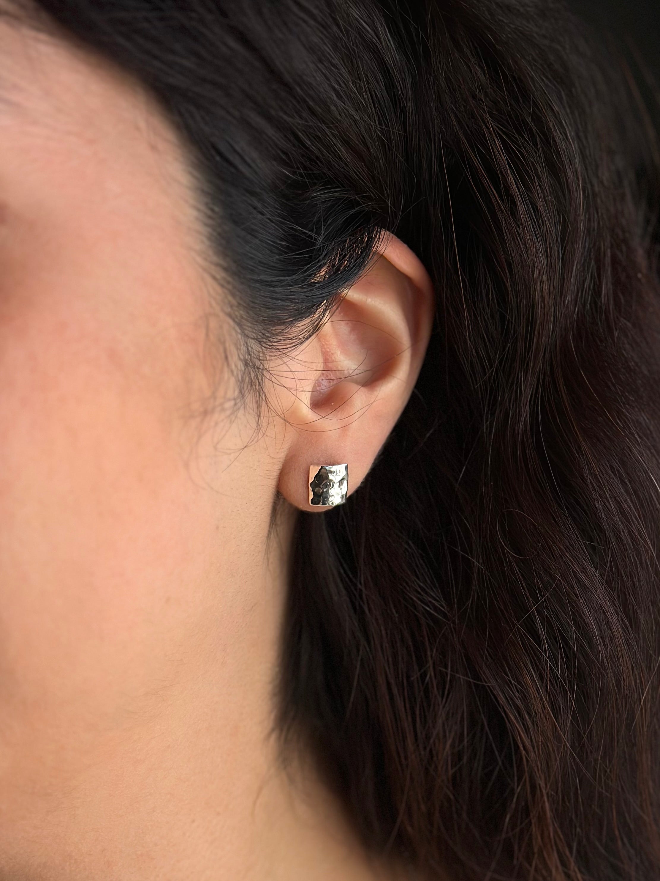 Aretes "Naáne" MINI - Martillados