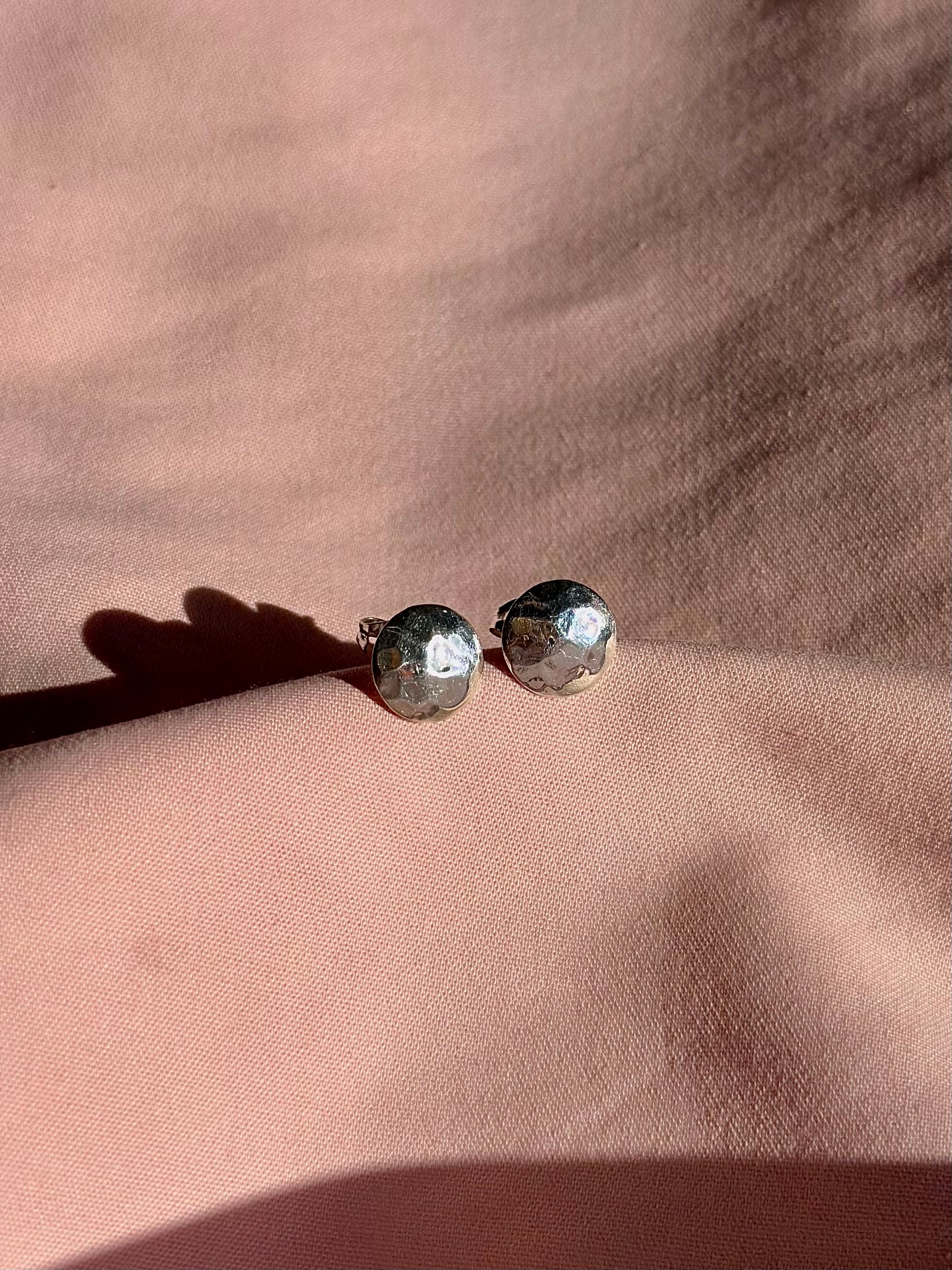 Aretes "Máan" MINIS - Martillado