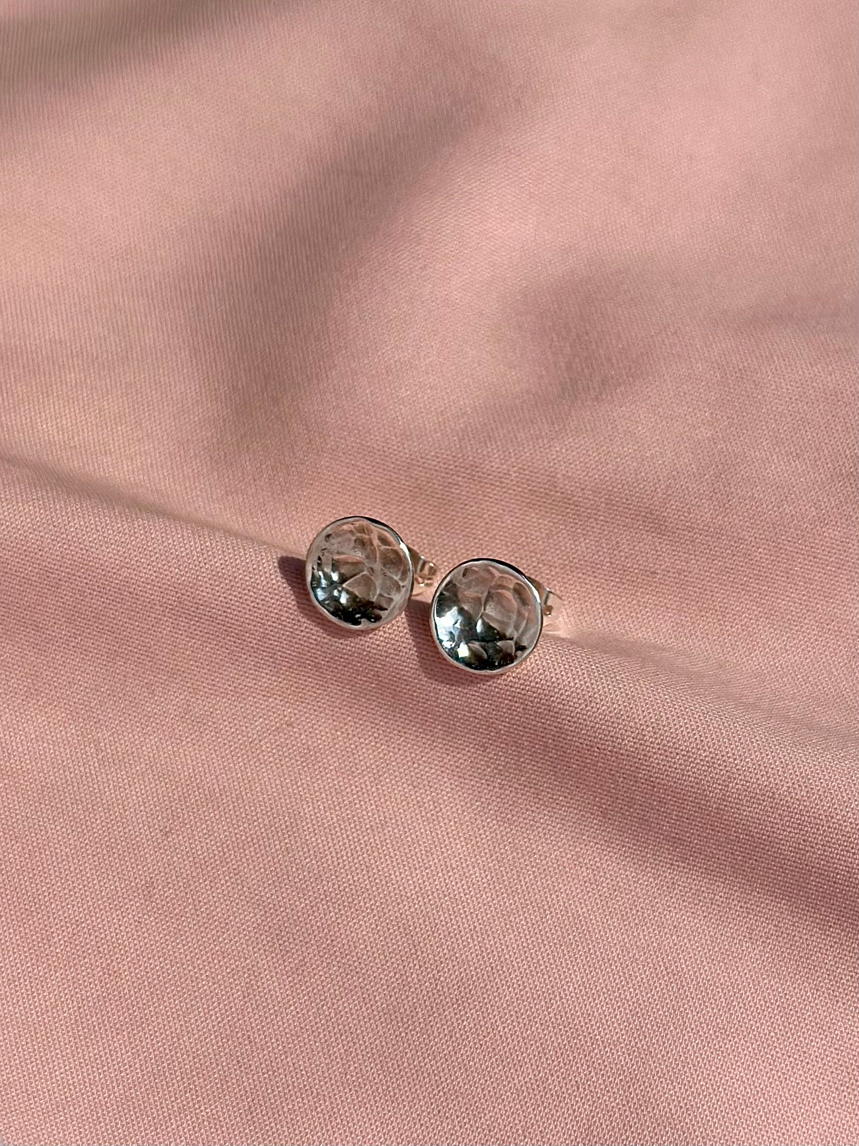 Aretes "Sóona" - Martillados