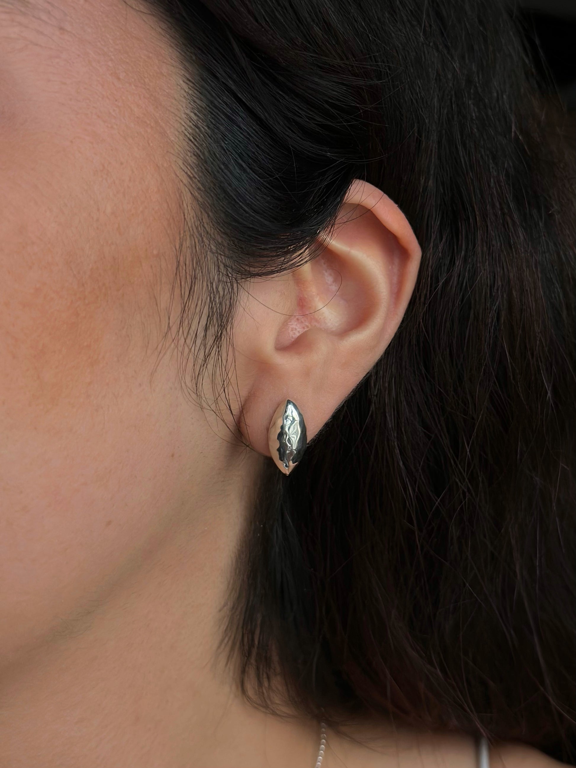 Aretes "Kaul Neén" - Martillados
