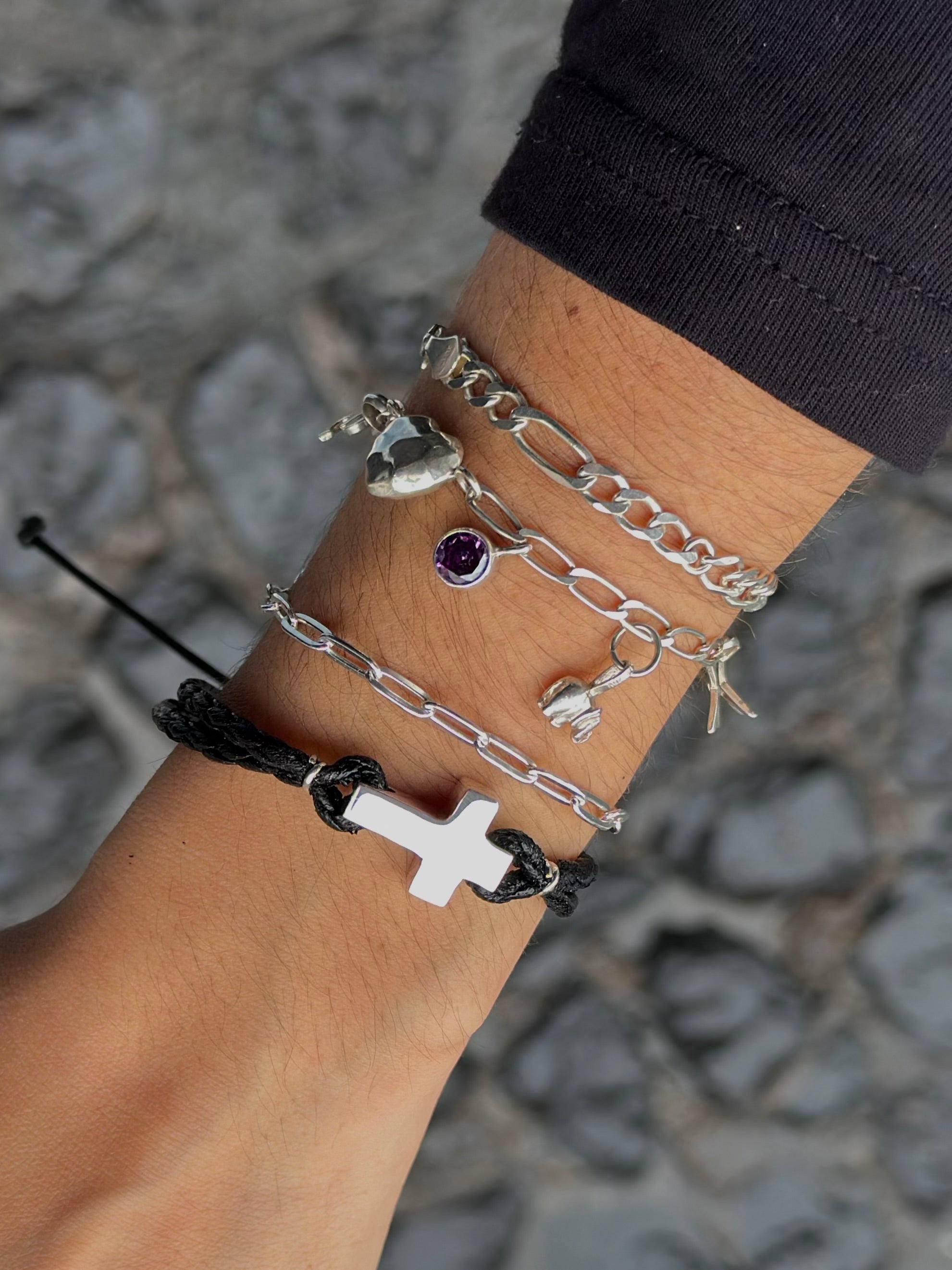 Pulsera "Cruz XVIII"