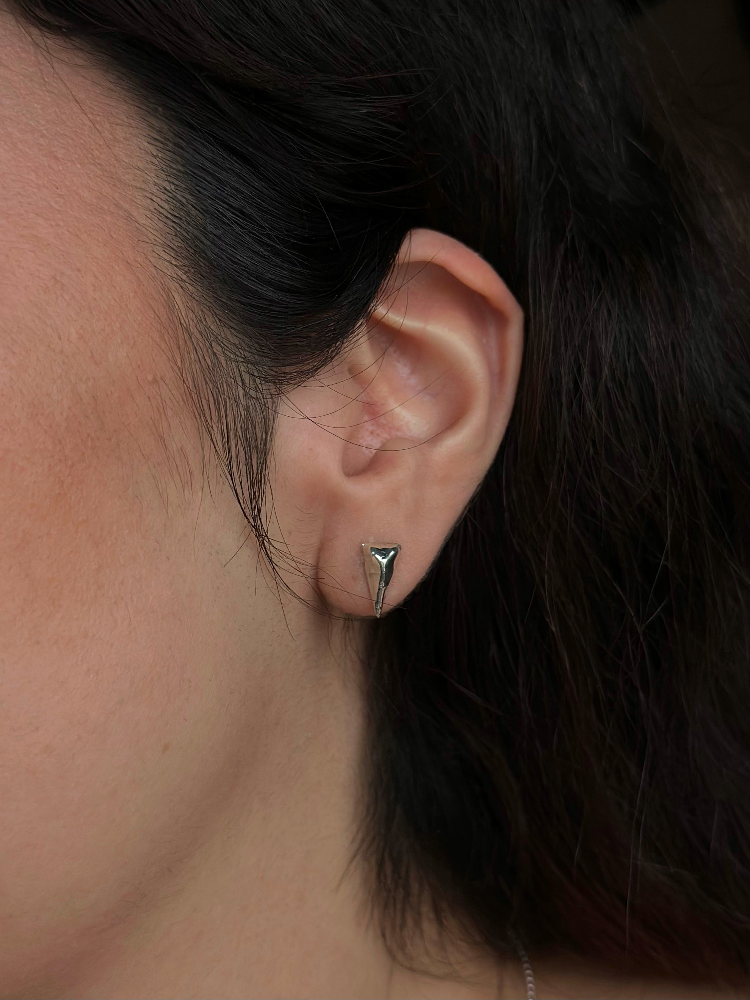 Aretes "Mitle" MINIS - Martillado