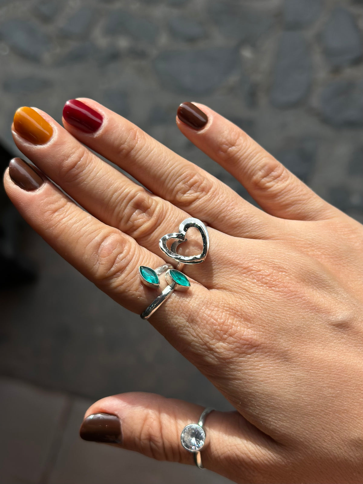 Anillo "Corazón de Papantla" - Varios Acabados