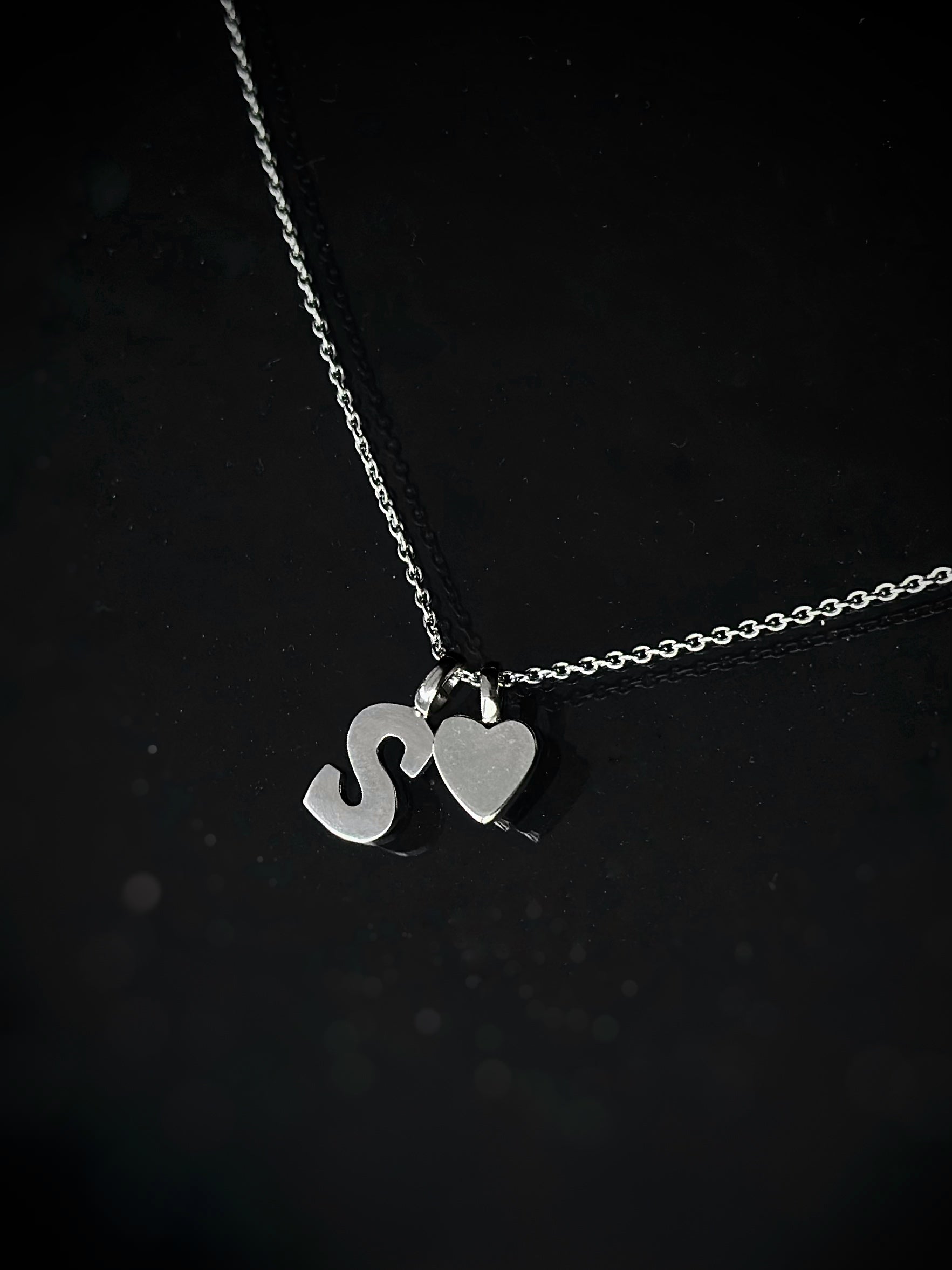 Collar "Luv Iniciales" - Varias Opciones