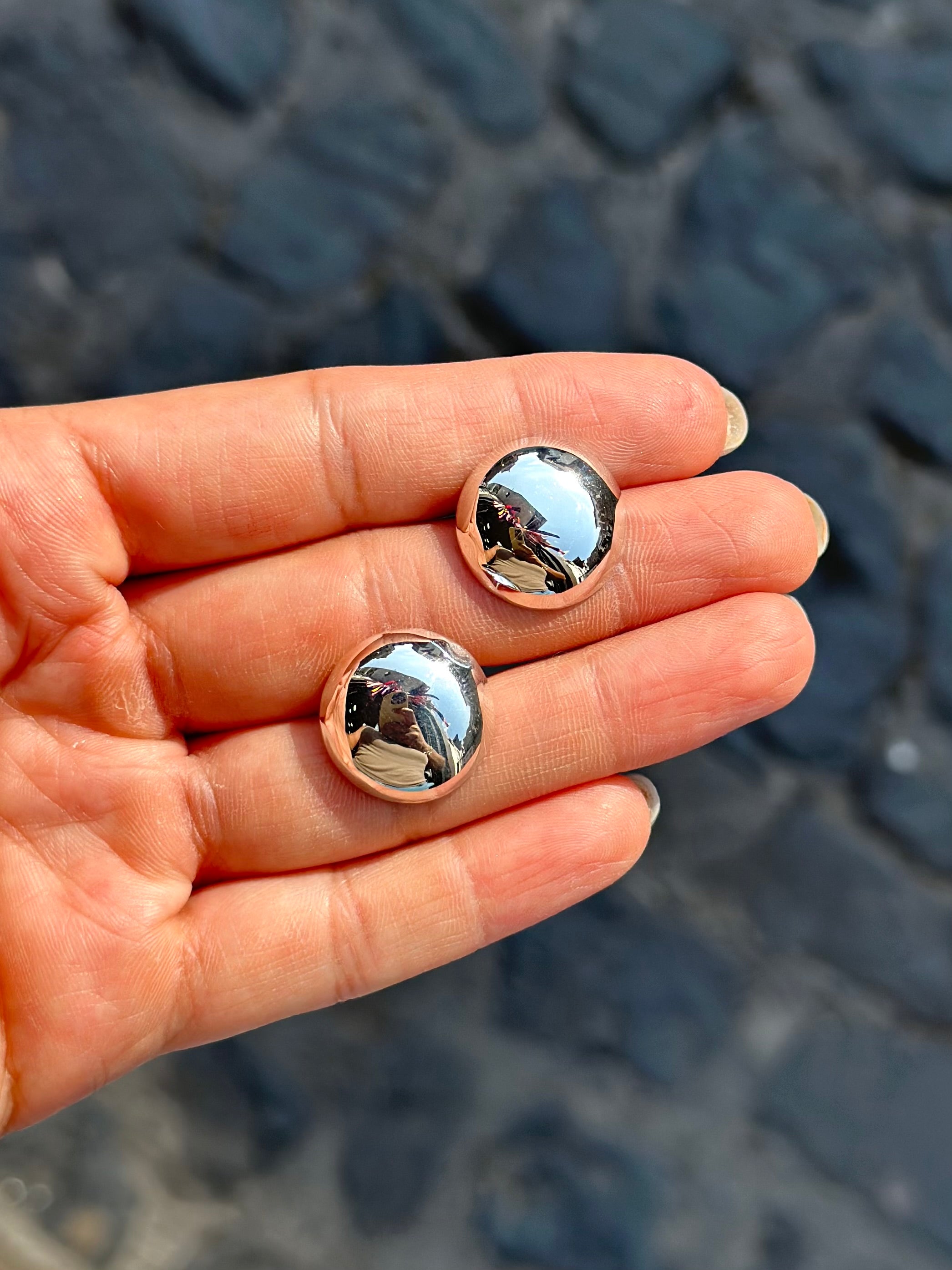 Aretes "Magnolia" - Varios Acabados