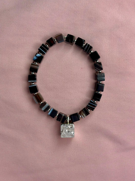 Pulsera "Tlaxante" - Ónix