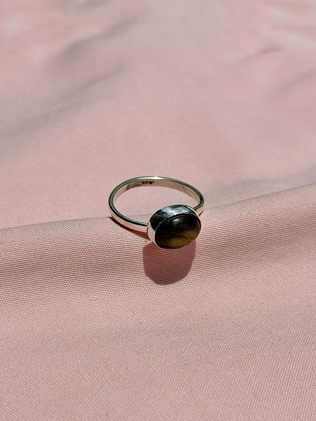 Anillo "Yoó" - Piedra Luna