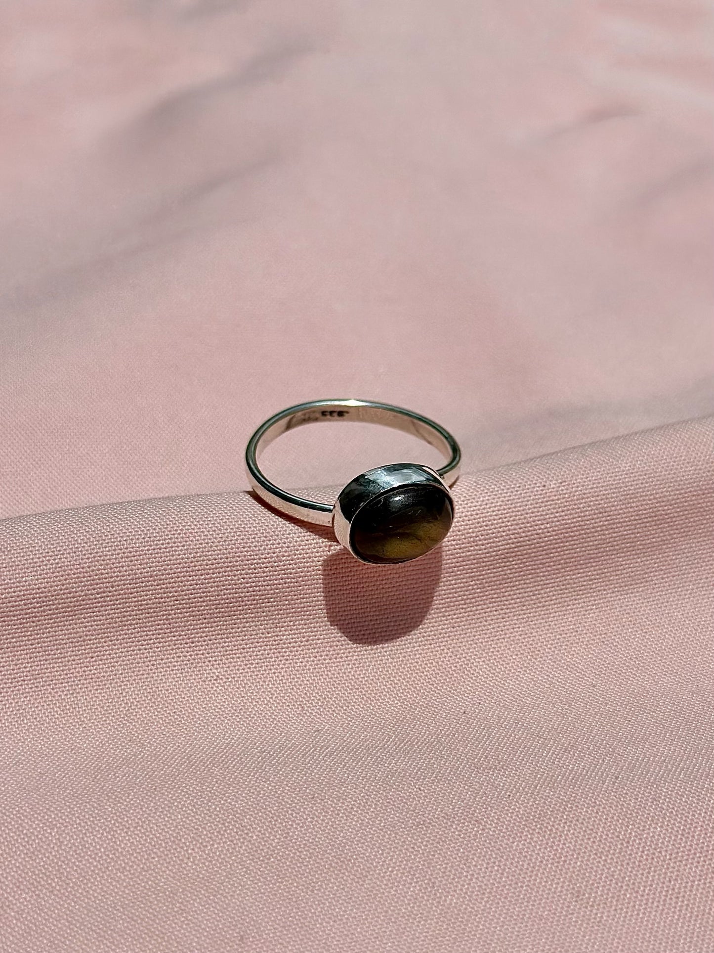 Anillo "Yoó" - Piedra Luna