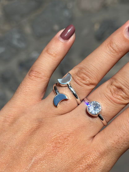 Anillo "Ilun" Doble - Varios Acabados