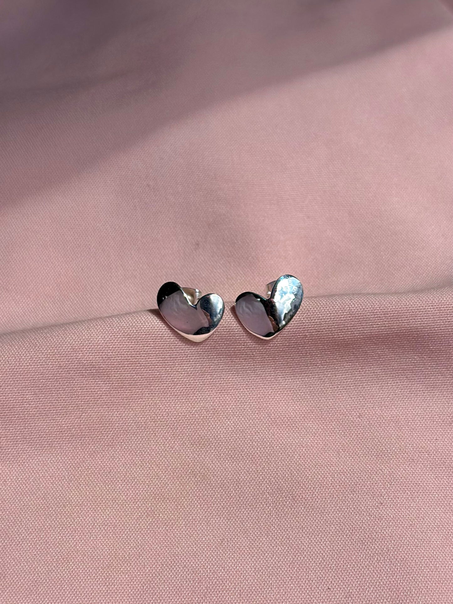 Aretes "Corazón de Eya's" MINI - Liso
