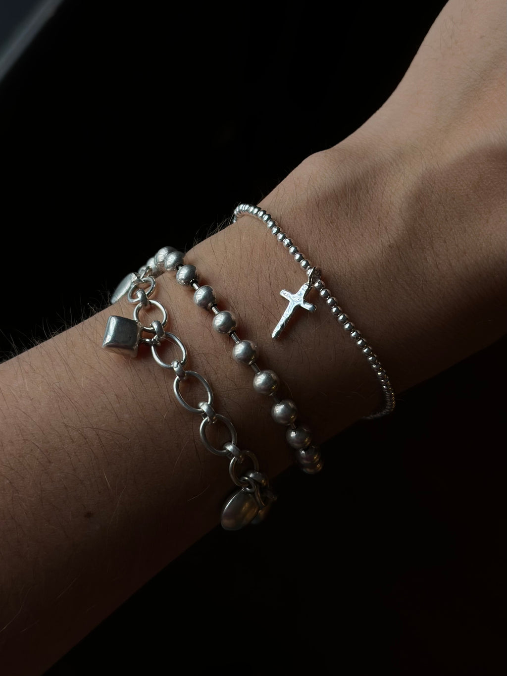 Pulsera "Cruz XIX"