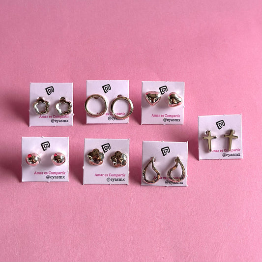 Kit de aretes "Perlita"