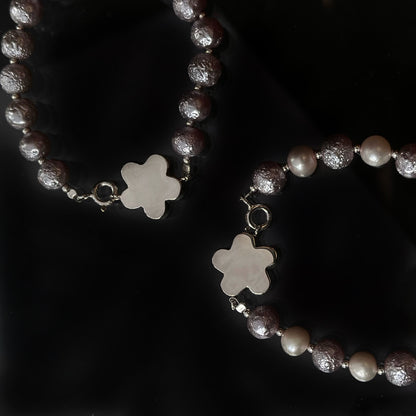 Match de pulseras "Jatziry" - Perla