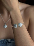 Brazalete "Gerbera" - Dos Caras