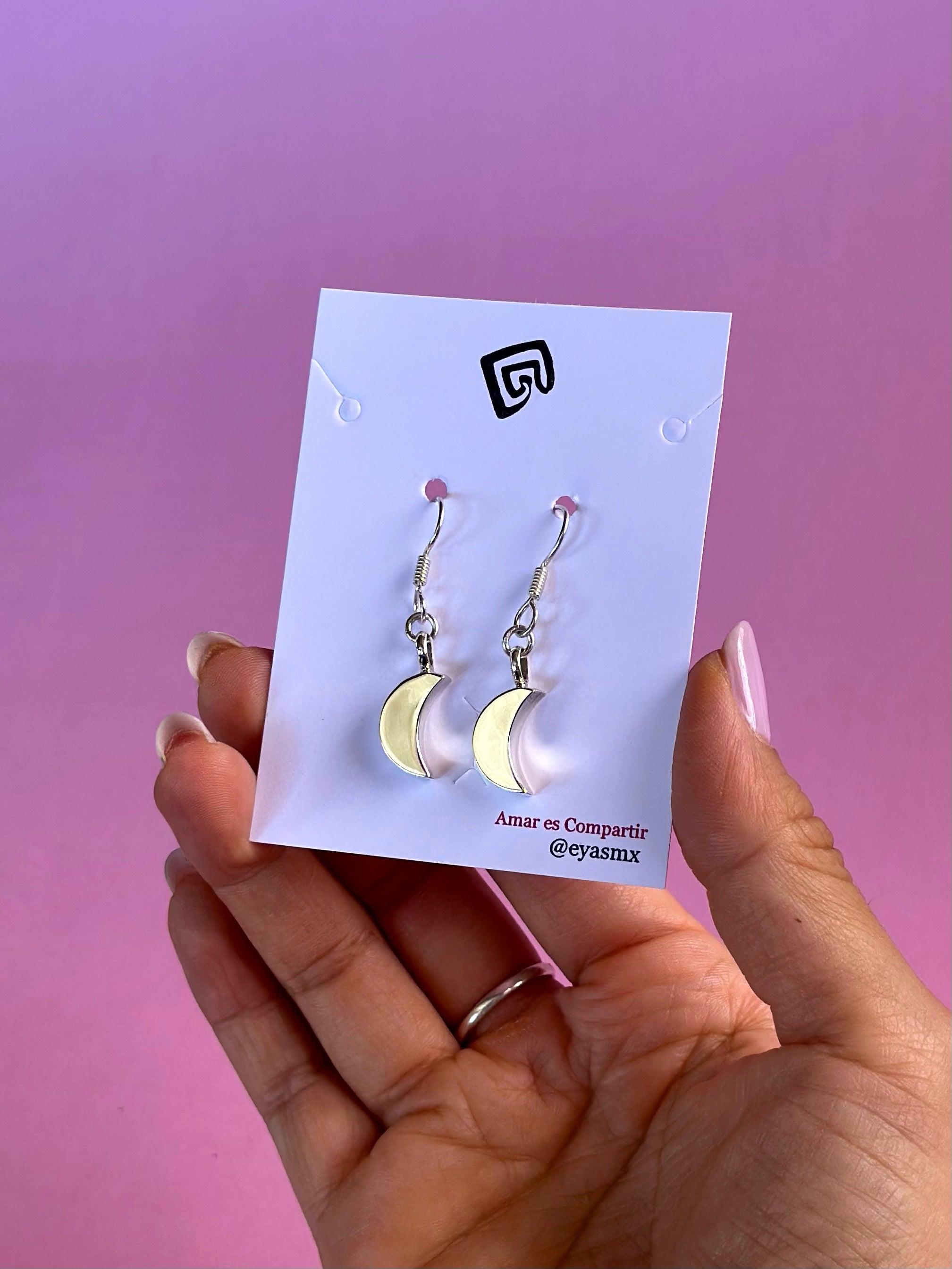 Aretes "Ilun" - Movible