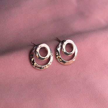 Aretes "Pitsauak" - Martillado