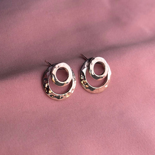 Aretes "Pitsauak" - Martillado