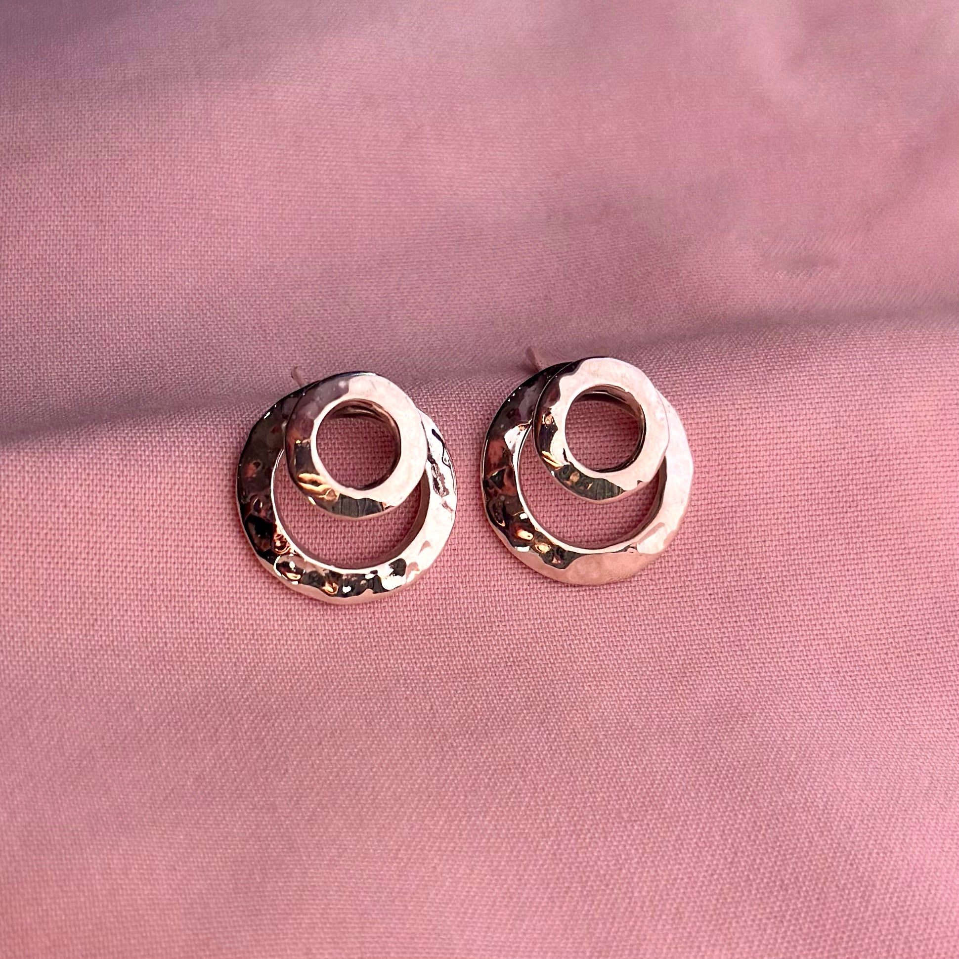 Aretes "Pitsauak" - Martillado