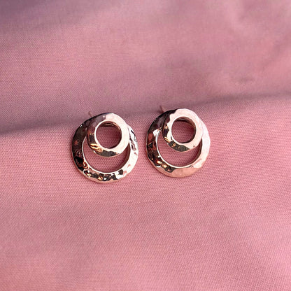 Aretes "Pitsauak" - Martillado