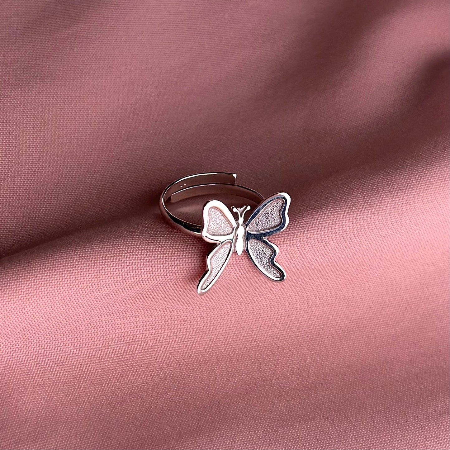 Anillo "Mariposa Monarca"