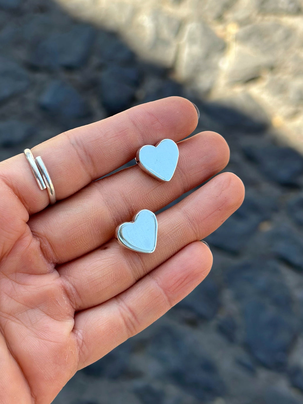 Aretes "Luv" - Opción de grabado