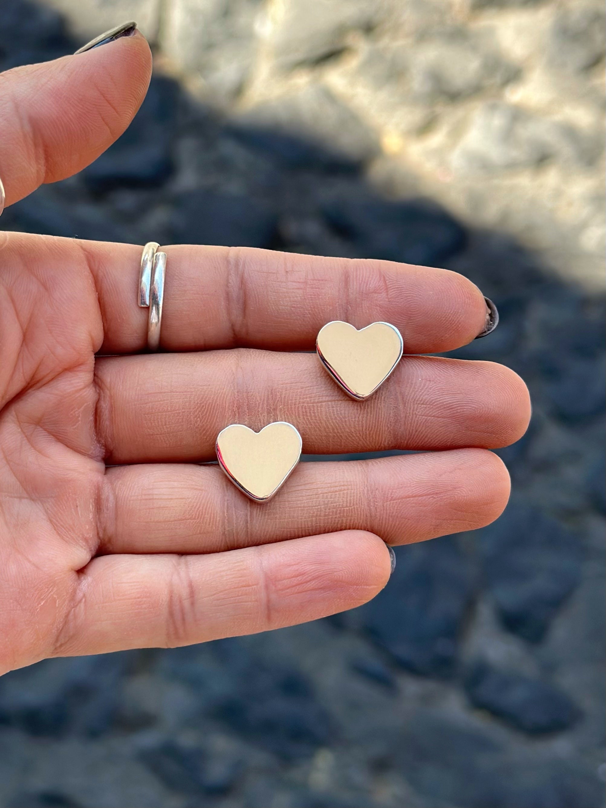 Aretes "Luv" - Opción de grabado