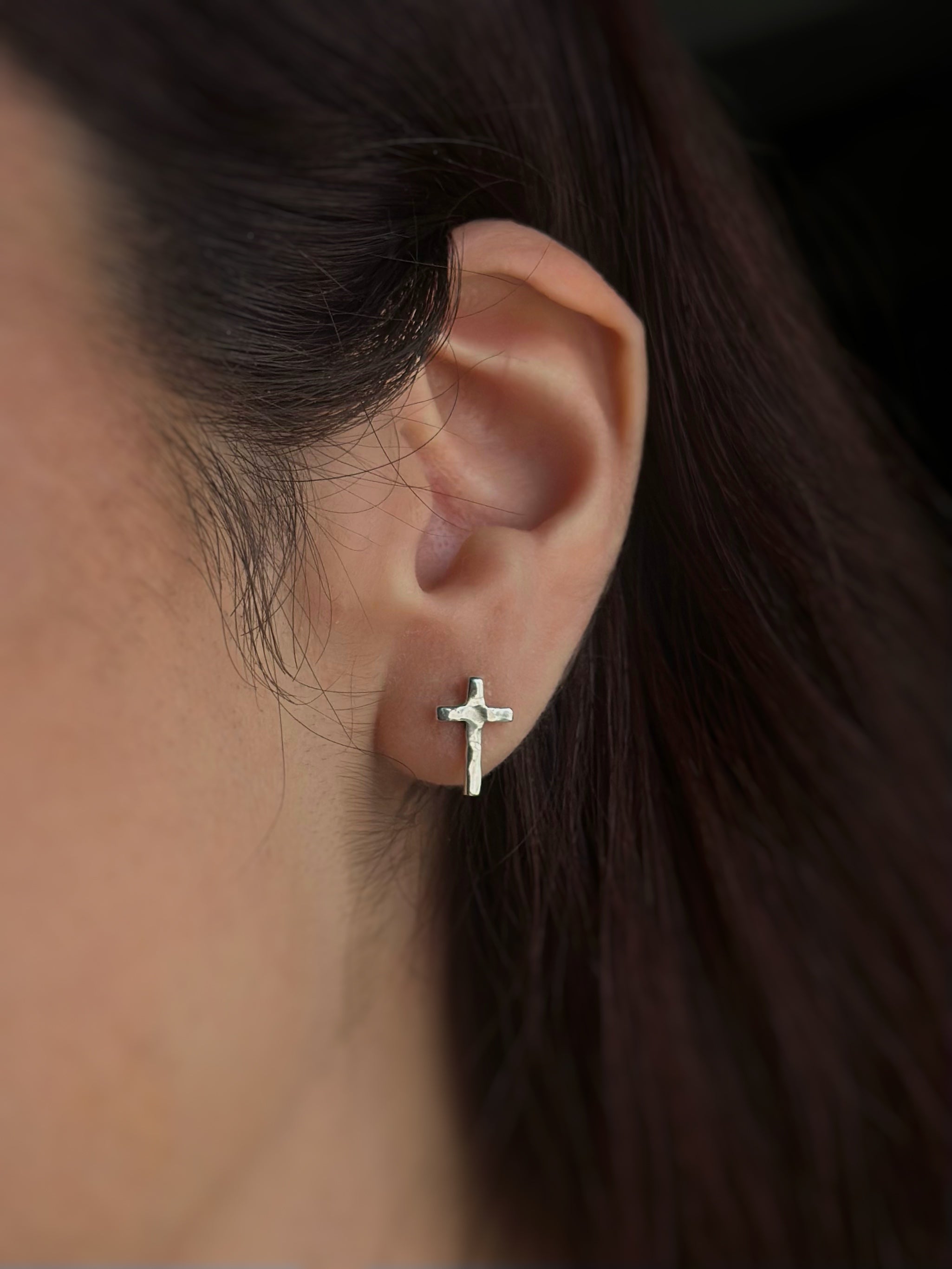 Aretes "Cruz" XIX - Colección Religiosa