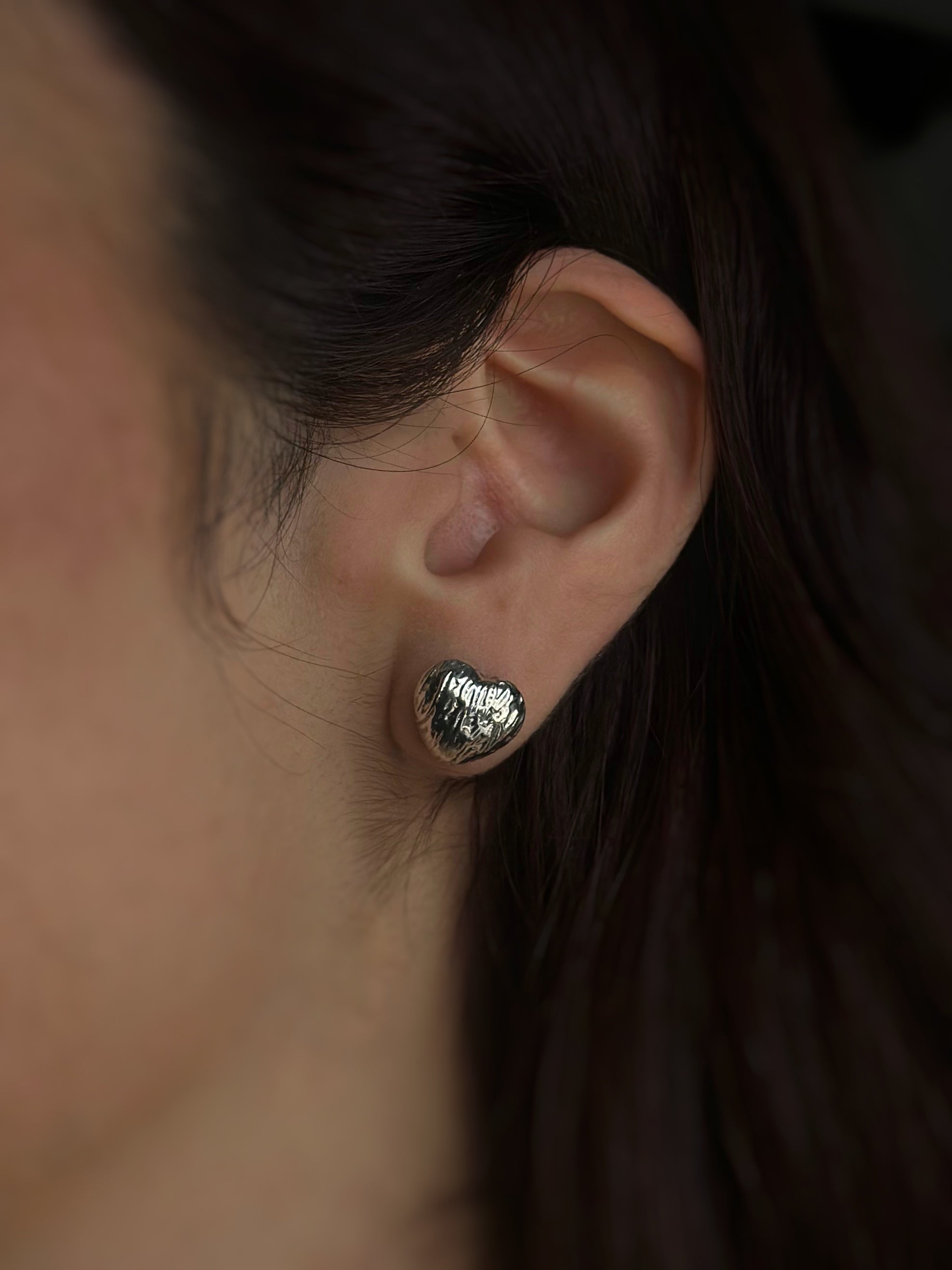 Aretes "Taxkun" MINI - Acabado Oleado