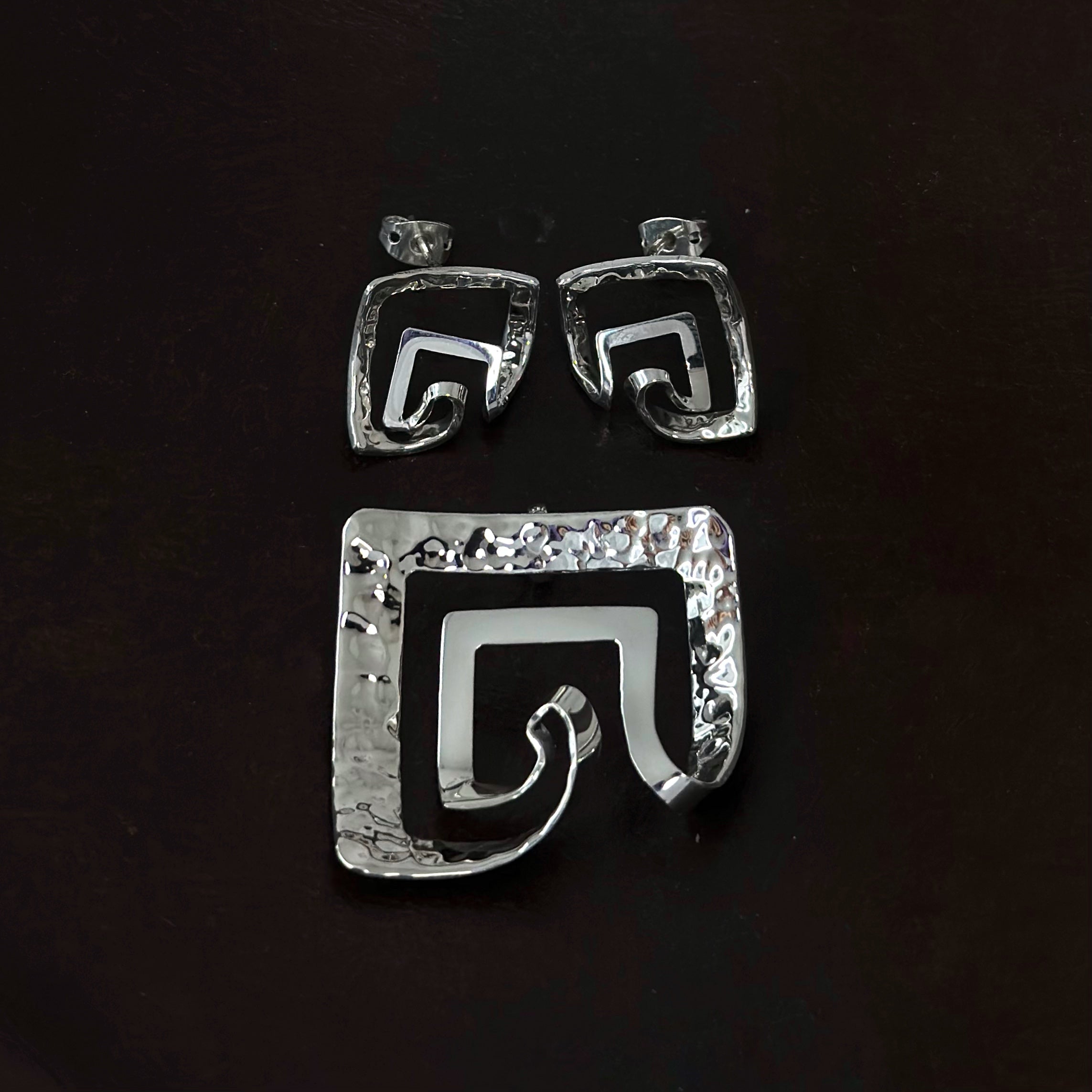 Set individual "Logotipo Eya's" - Martillado