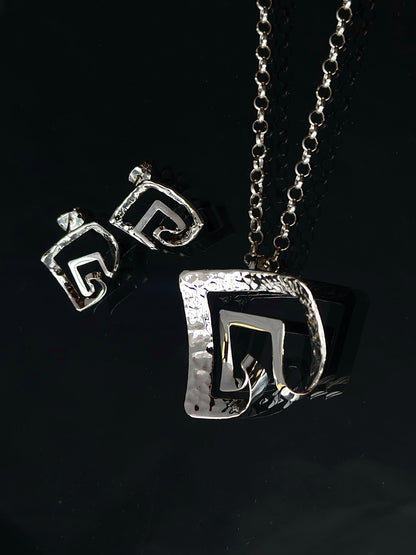 Conjunto "Logotipo Eya's" - Martillado