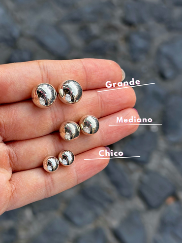 Aretes "Tlachco" / Talla CH - Lisos