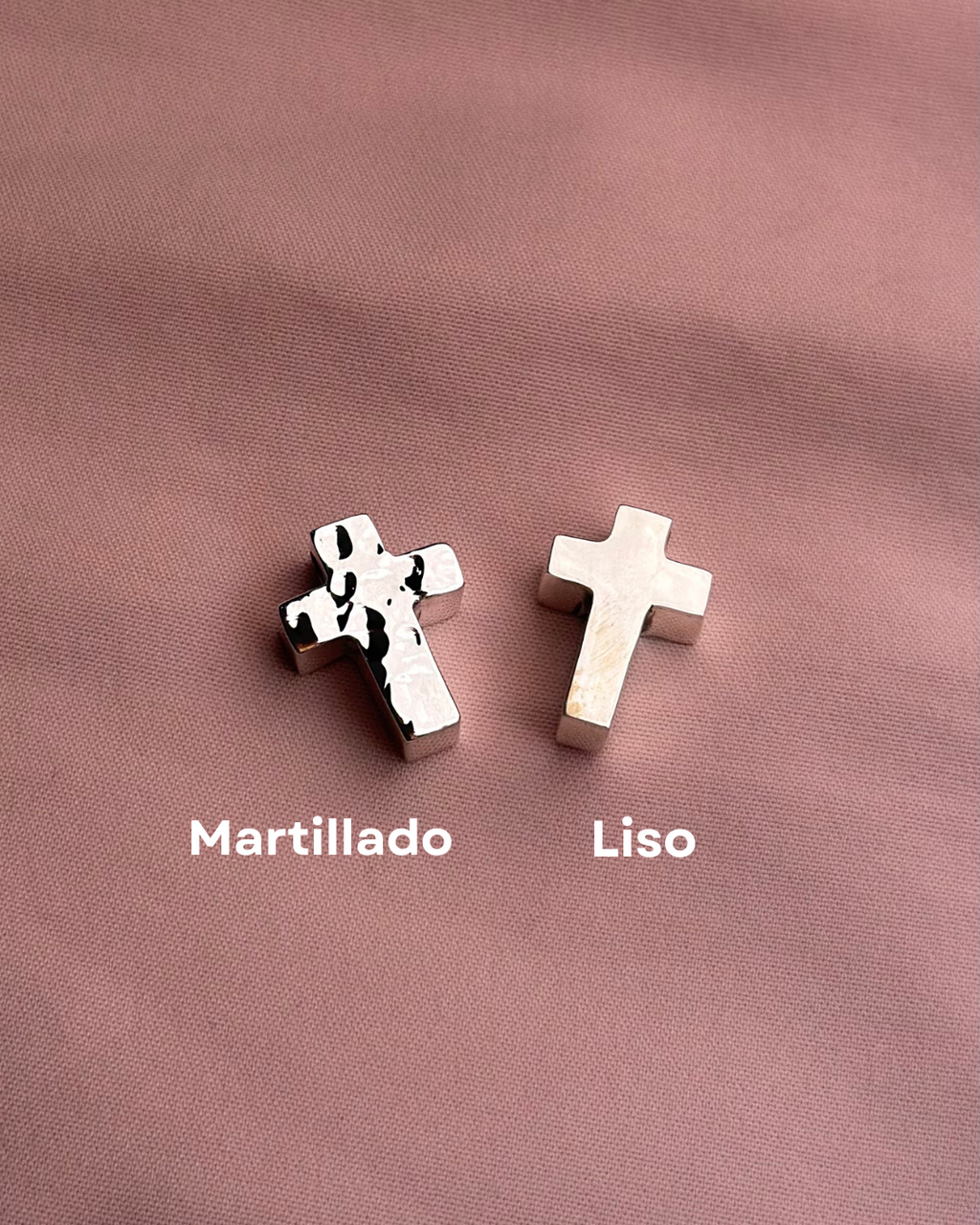 Dije individual "Cruz XXVI" - Varios acabados