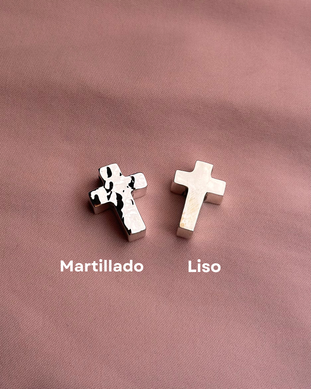 Dije individual "Cruz XXVI" - Varios acabados