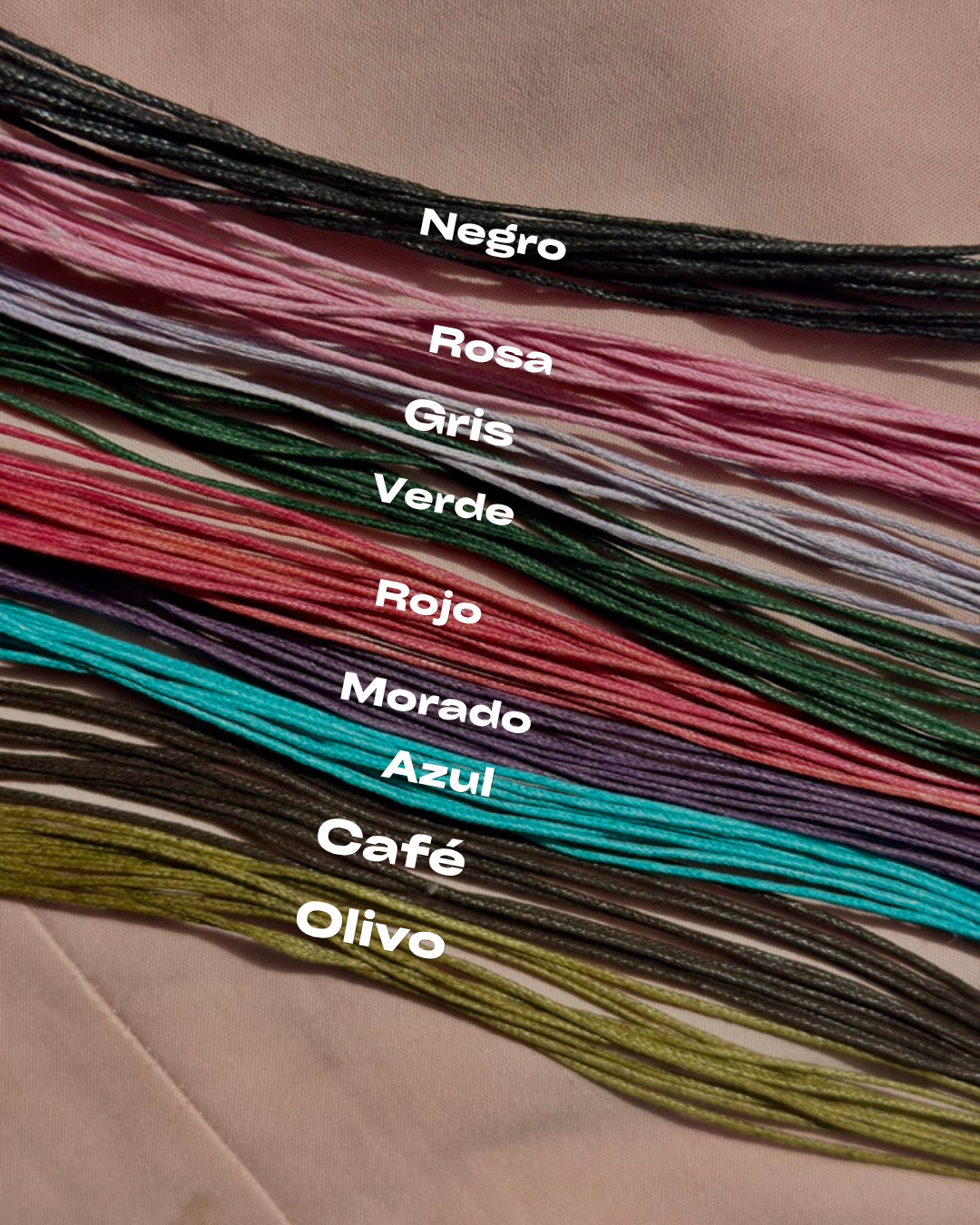 Choker de "Eya's" - Hilos / Varios Colores