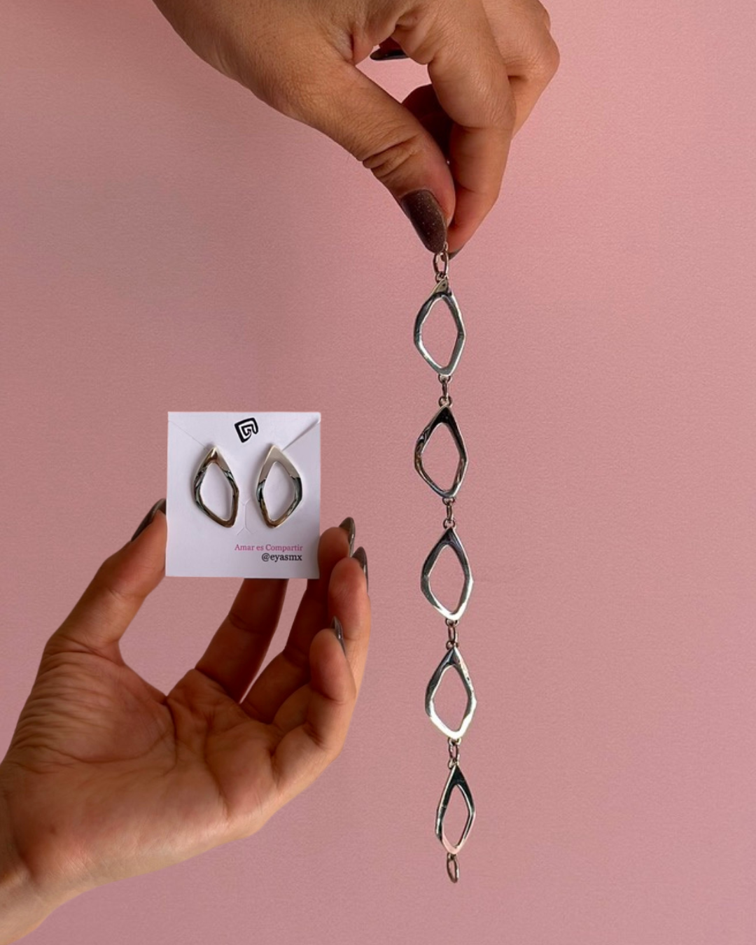 Kit Aretes / Pulsera - "Xiimbal"
