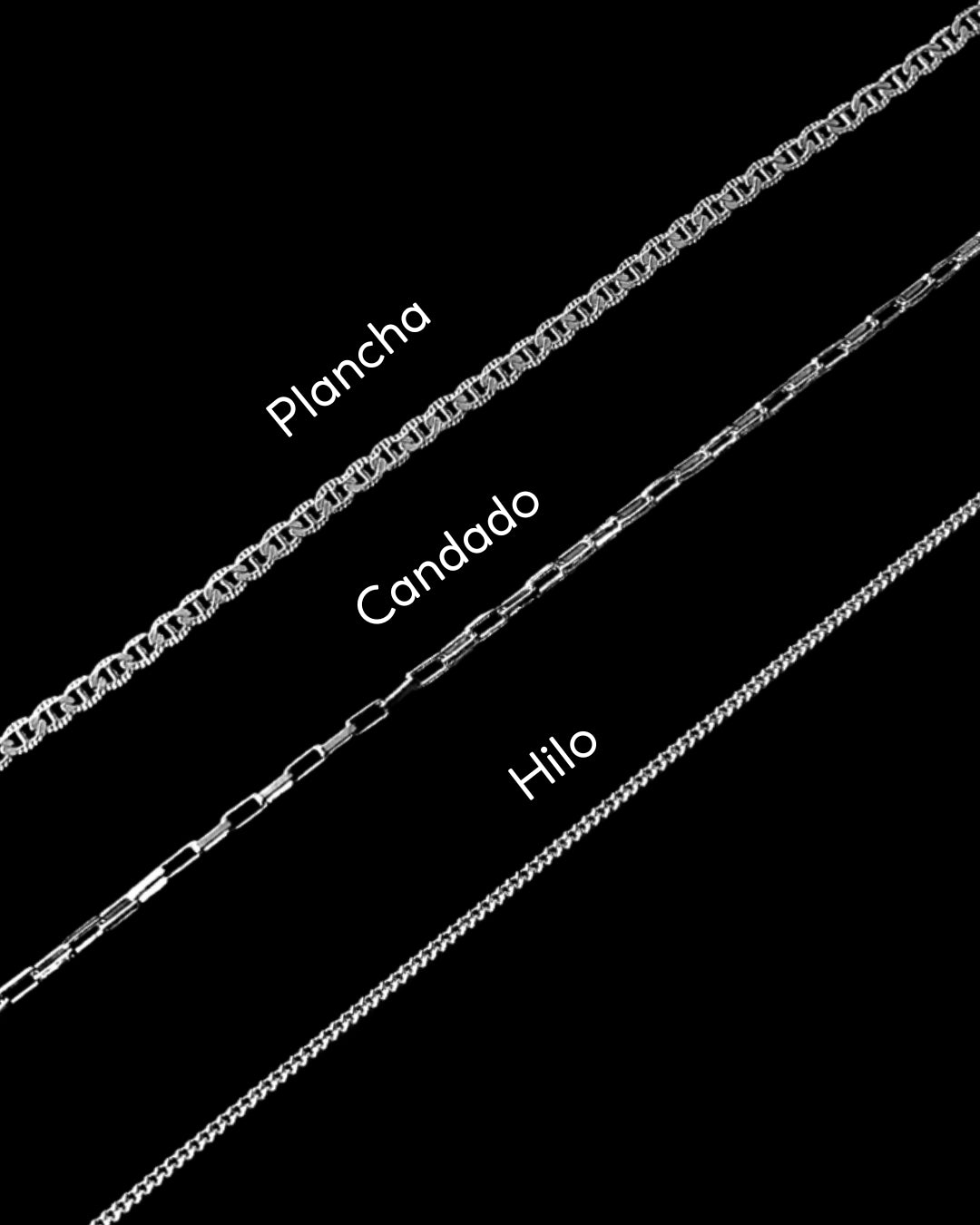 Collar "Via" MINIS / Liso - Varias Opciones