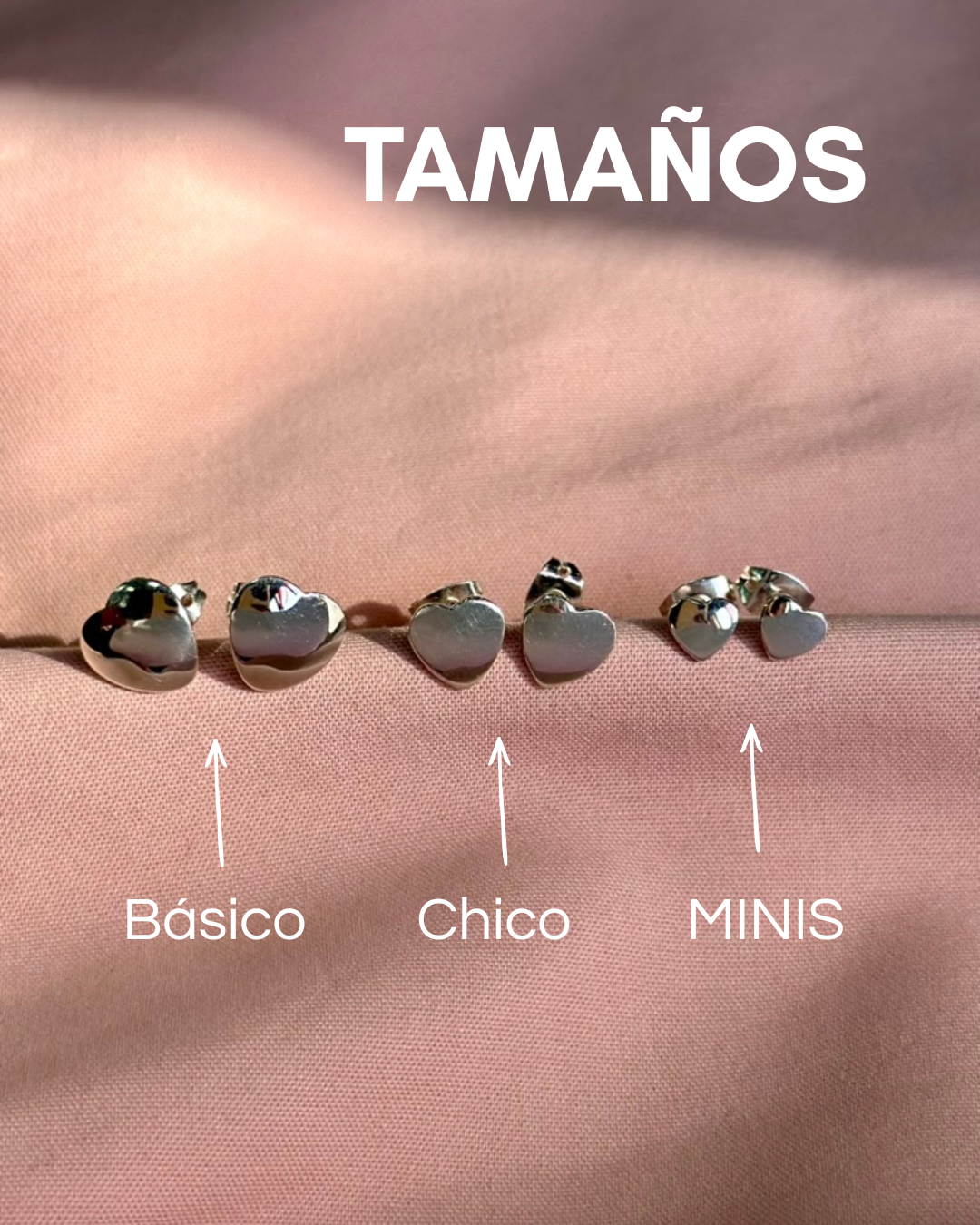 Aretes "Izel" Talla CH - Liso