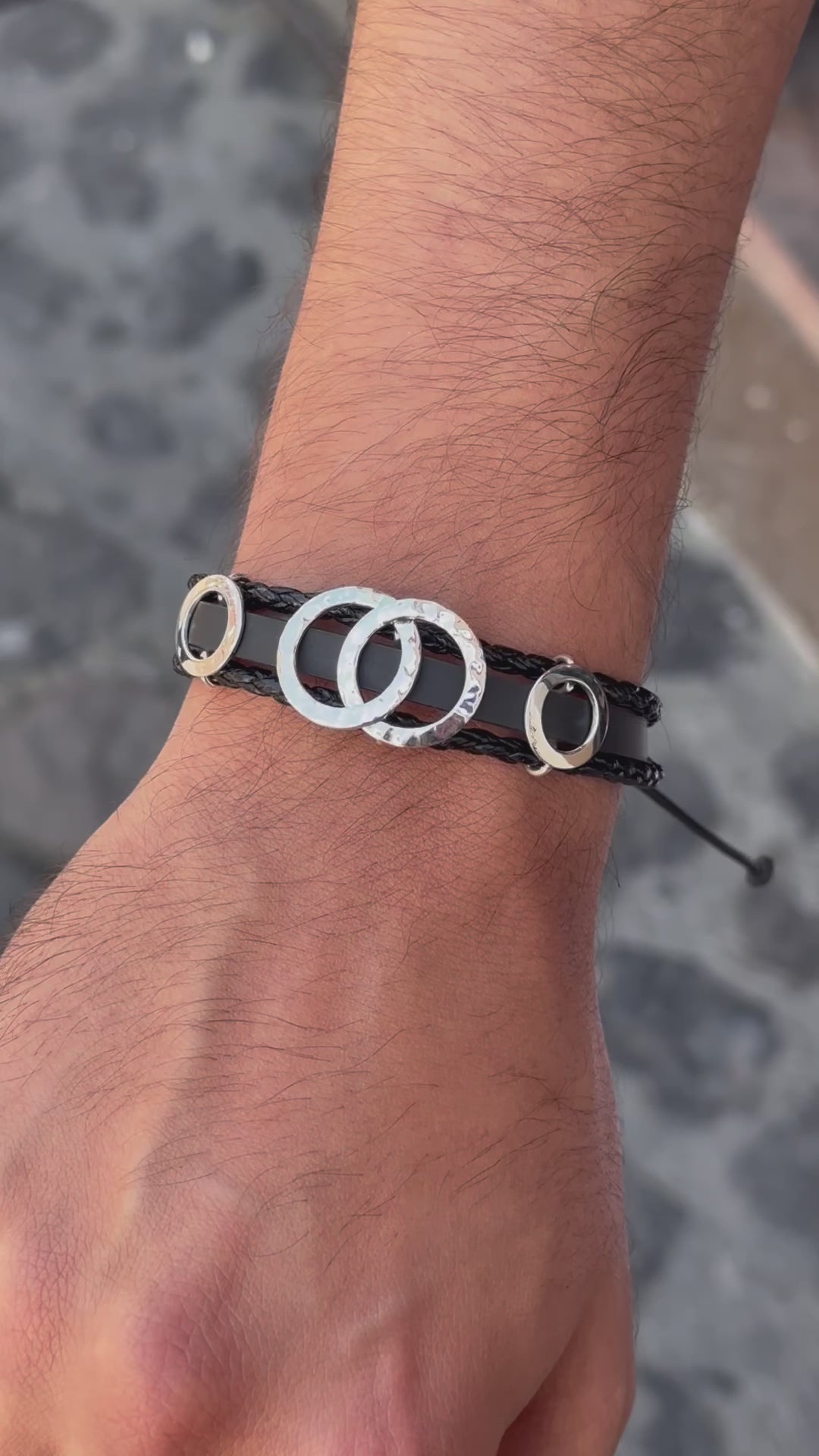 Pulsera "Xibalba" - Piel