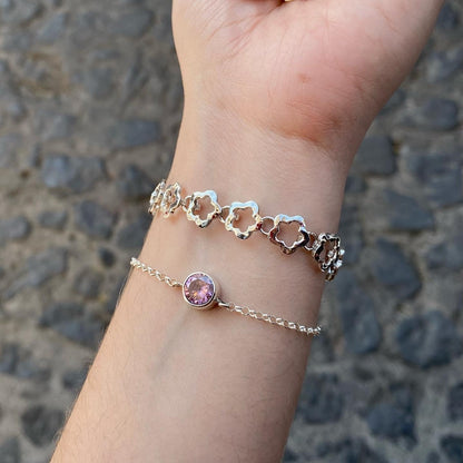 Pulsera "Litza" - Martillado