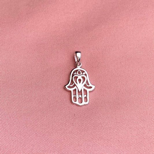 Dije individual "Hamsa" - Mano de Fátima